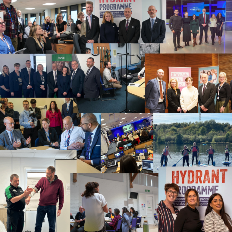 Hydrant team collage